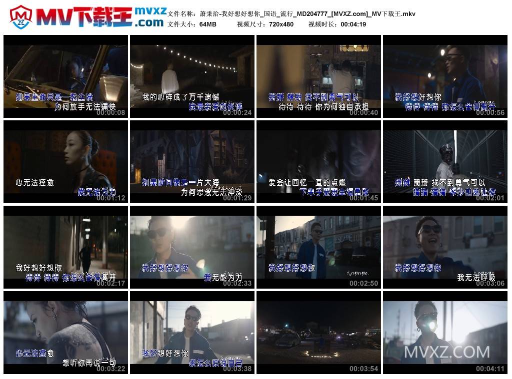 萧秉治-我好想好想你_国语_流行_MD204777